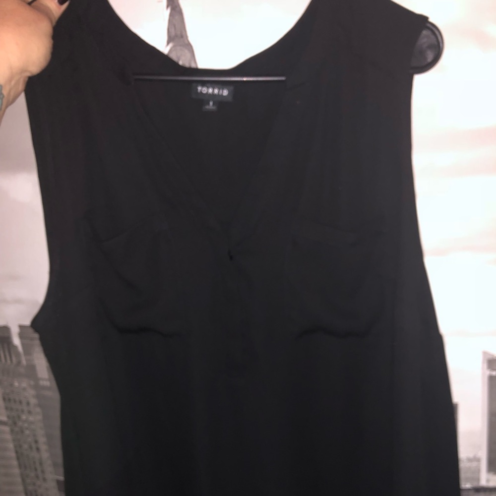 Torrid georgette tank top